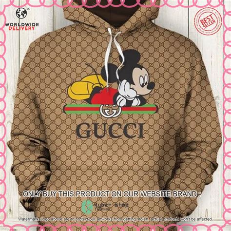 mickey gucci watch|mickey mouse Gucci hoodie.